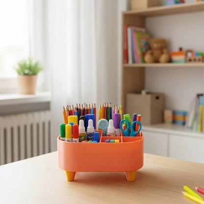 3D Printed Modern Desk Organiser Box – Office Gift UK