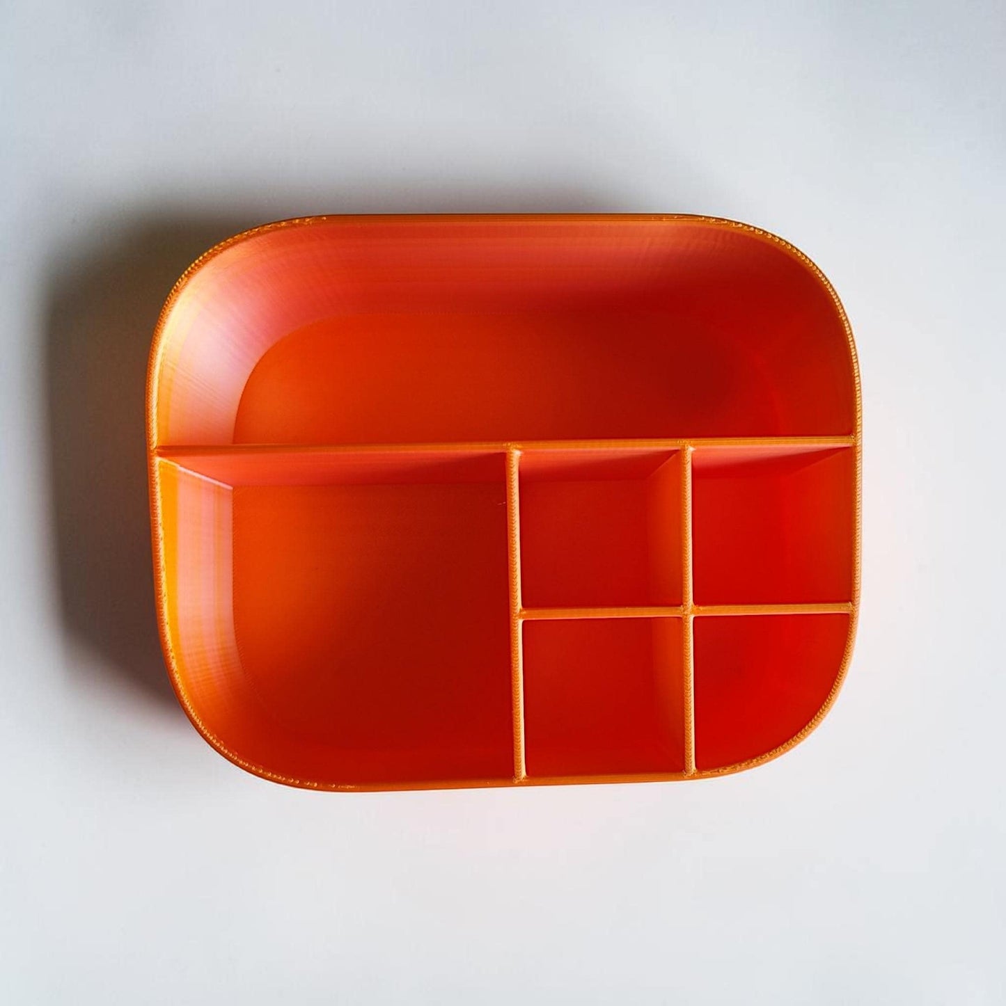 3D Printed Modern Desk Organiser Box – Office Gift UK