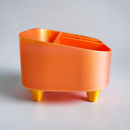 3D Printed Modern Desk Organiser Box – Office Gift UK