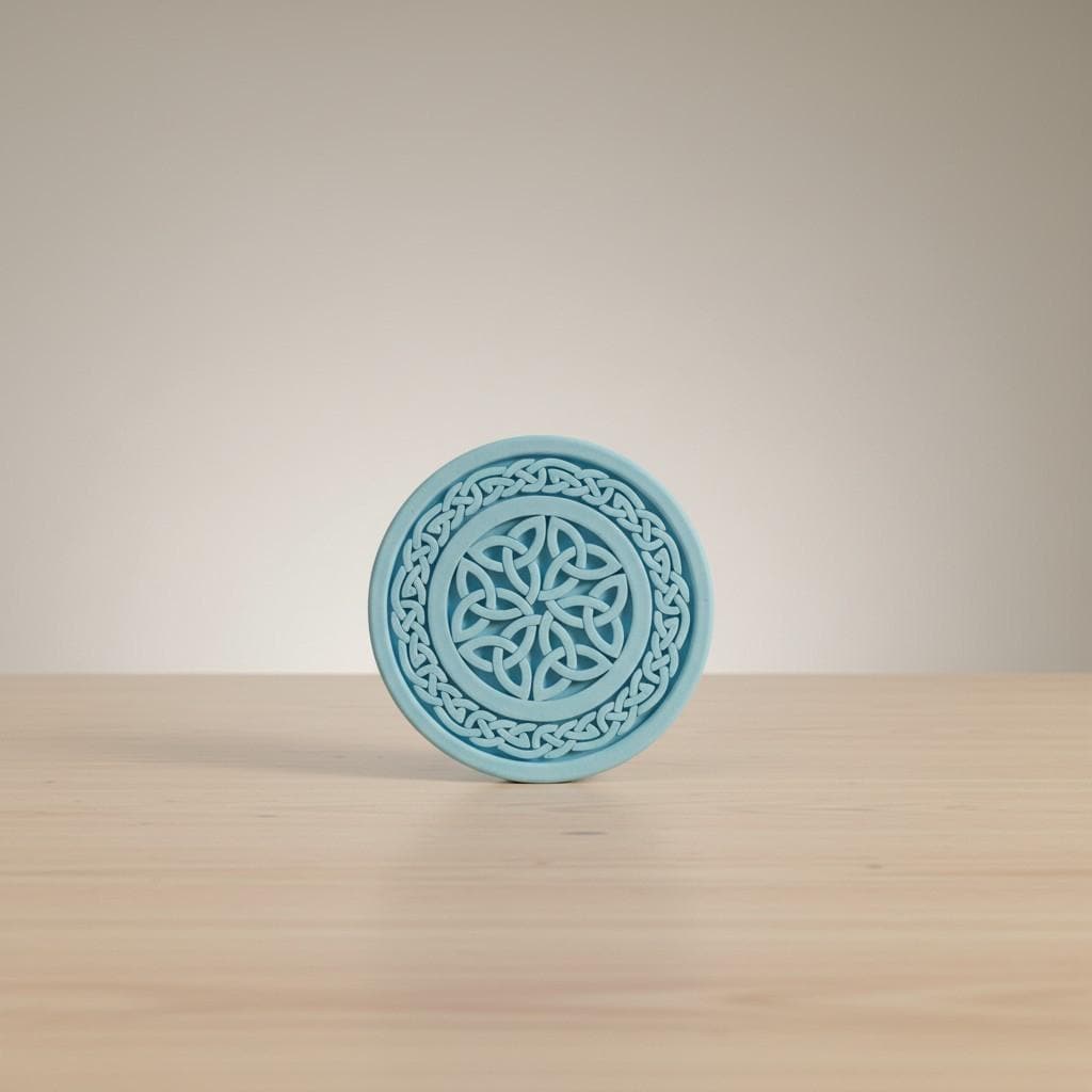 3D Printed Celtic Knot Coaster – Handmade Drinks Coaster UK