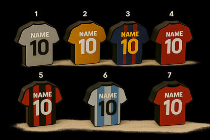 3D Printed Personalised Football Shirt Money Box – Kids Gift UK