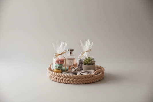 3D Printed Rope Style Serving Tray with Handles