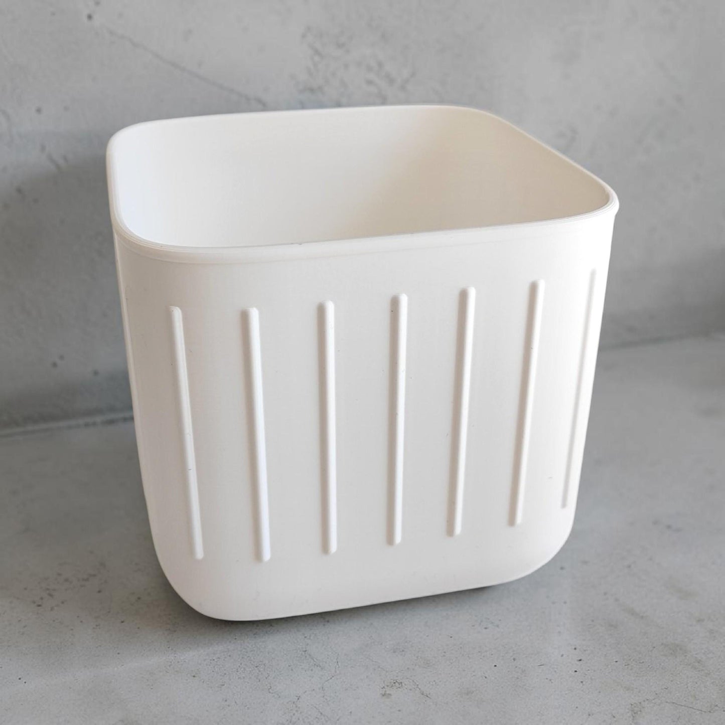 3D Printed Minimalist Square Plant Pot – Indoor Planter UK
